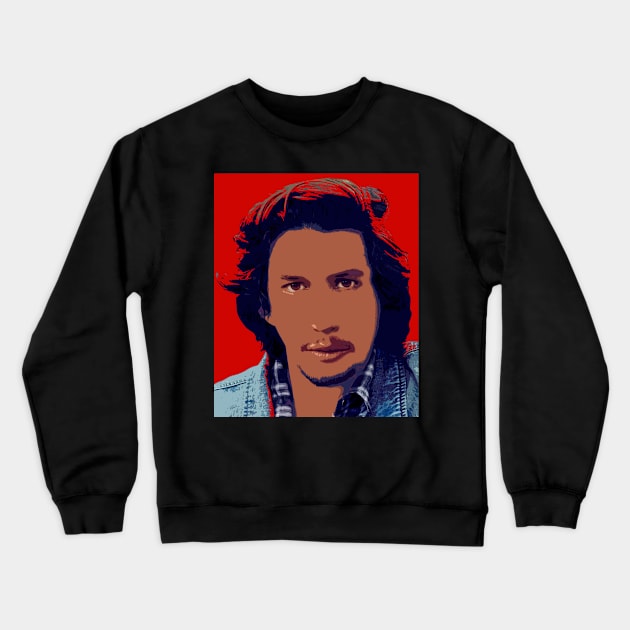 adam driver Crewneck Sweatshirt by oryan80